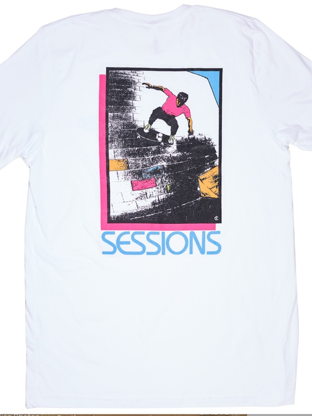 1988 reissue SESSIONS / CABALLERO T-shirt   (Powell Peralta tee )
